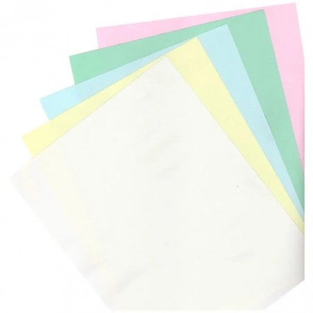 COLORES PASTEL EXACT 21.5 X 28 C/100 5COL. 75GM 33224