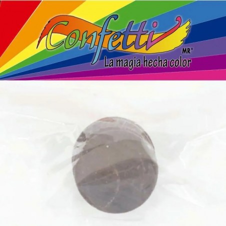IMAN REDONDO CONFETTI 15MM X 3 MM BL/12 137875