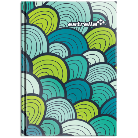 LIBRETA F.F PASTA DURA ESTRELLA 0079 3 MANOS 144HJS 38502