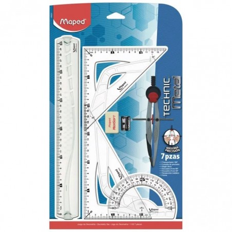 EQUIPO DE GEOMETRIA MAPED 899223 TECHNIC COMPAS 13939