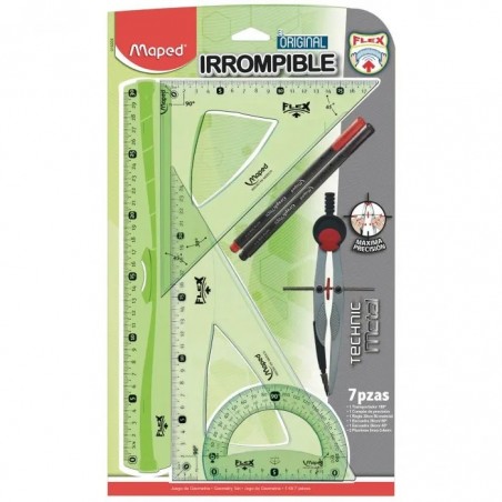 EQUIPO DE GEOMETRIA MAPED SILCO 19205 COMPAS IRROMPI 13915