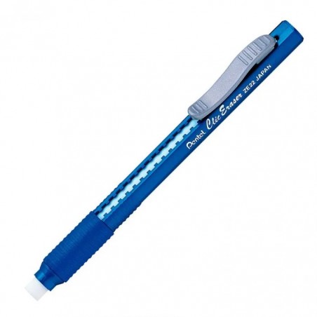 BORRADOR TIPO LAPIZ PENTEL ZE22-C AZUL 17564