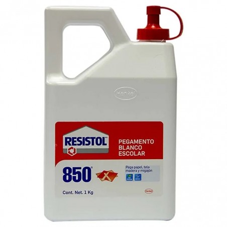 PEGAMENTO P/MADERA RESISTOL 850 1 KG. BOTE 89203