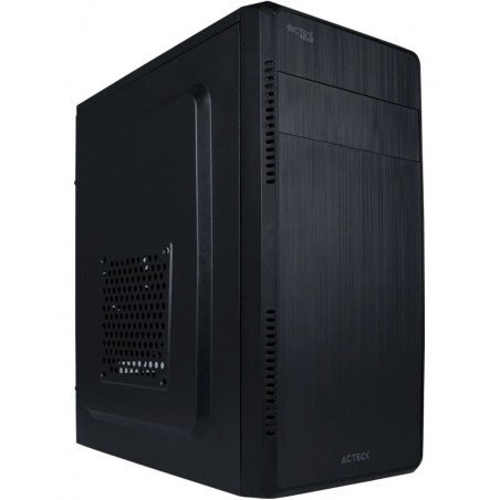 GABINETE ACTECK KIOTO MICRO TORRE ATX ITX FUENTE 500W 1 VENT