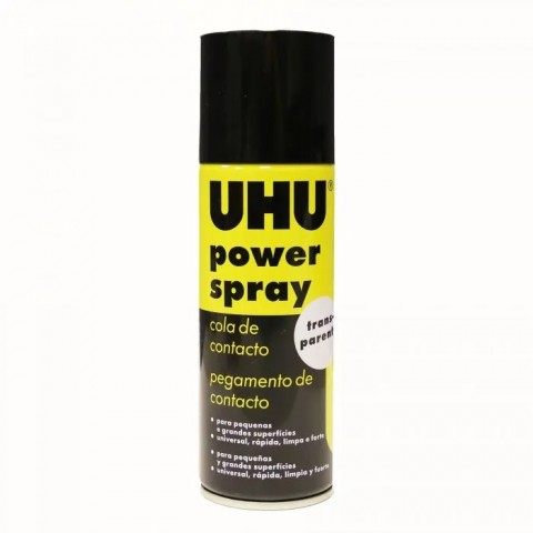 PEGAMENTO POWER SPRAY UHU 200 ML. BOTE 66309