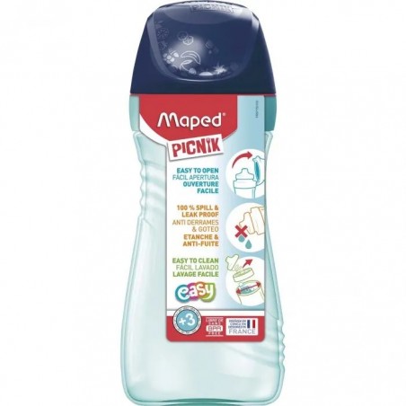BOTELLA PLASTICO MAPED PICKNIK AZUL 580 ML. 5912