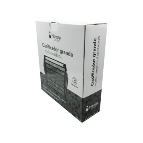 CLASIFICADOR NEXTEP MALLA METALICA 3 NIVELES GRANDE NE-176
