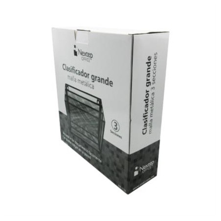 CLASIFICADOR NEXTEP MALLA METALICA 3 NIVELES GRANDE NE-176