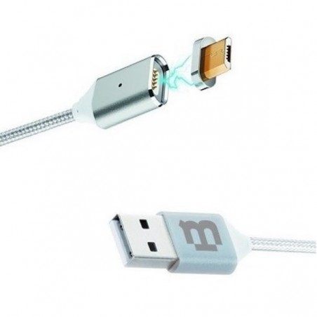 CABLE BLACKPCS MAGNETICO C88V8 PLATA 100CM