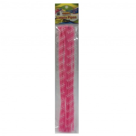 LIMPIAPIPAS PASCUA MATE 1 COLOR C/12 ROSA PASTEL 121477