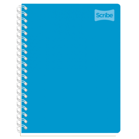 CUADERNO PROF. ESPIRAL SCRIBE 2052 5MM 100H POLYCOV. 030315
