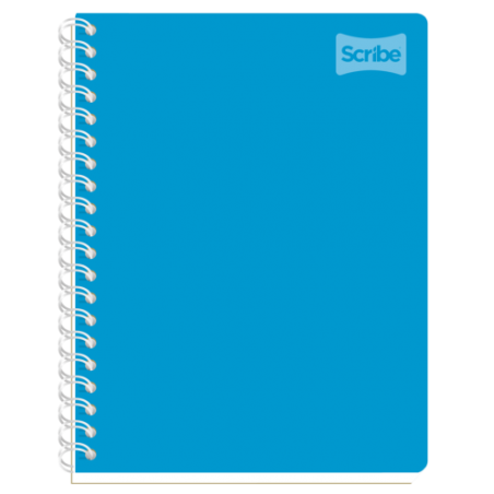 CUADERNO PROF. ESPIRAL SCRIBE 2052 5MM 100H POLYCOV. 030315
