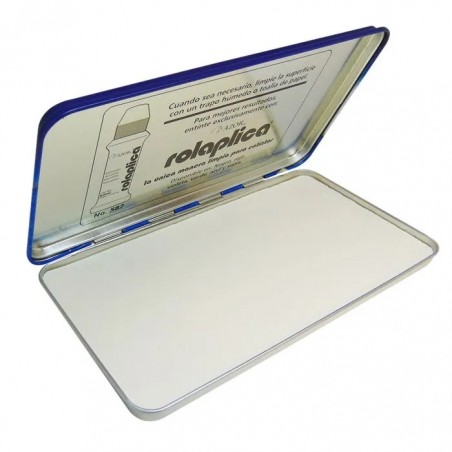 COJIN ENTINTADOR MEDIANO AZOR 1ST No. 1 METAL SIN TINTA 50509