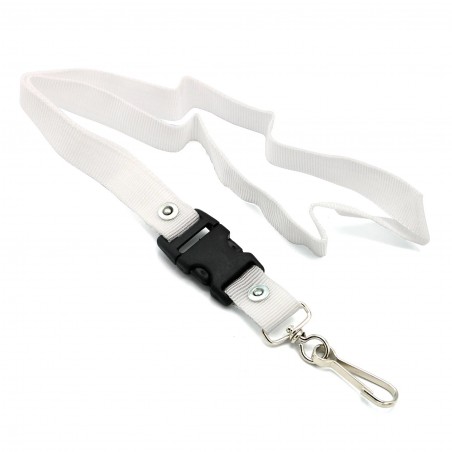 CINTA PORTAGAFETE NYLON JUVI C/BRICHE PLASTICO BLANCO 75249
