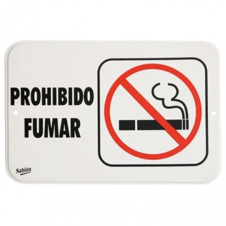 SEÑAL PROHIBIDO FUMAR SABLON 7933 P/PARED C.AUTOADH. 96228