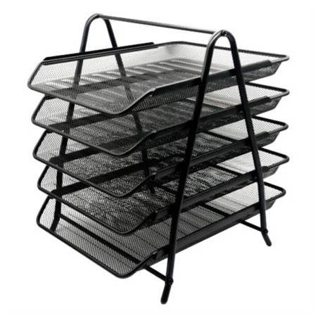 CHAROLA ORGANIZADORA NEXTEP METALICA DE 5 NIVELES OFICIO