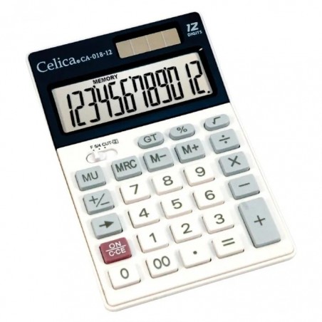 CALCULADORA DE ESCRITORIO CELICA CA01812 SOL/BAT 12 D. 56143