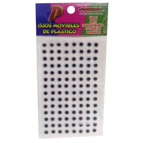 OJITOS MOVILES PASCUA OJO-MOV08-112 8MM BL/112 C/ADH 137871