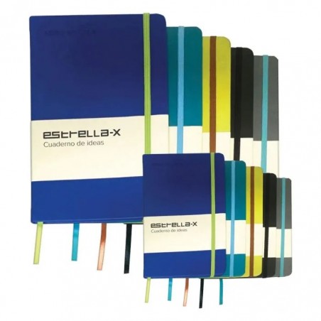 CUADERNO A5 ESTRELLA 6566 PASTA DURA 14.7X21.5 96H 134495