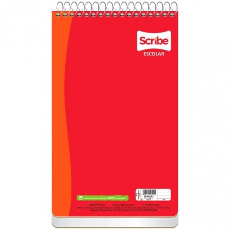 BLOCK TAQUIGRAFIA LARGO SCRIBE 4560 12.7X20.8 ESCOLAR 25412