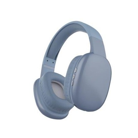 AUDIFONO DIADEMA BLUETOOH PERFECT CHOICE AZUL SPK-2167