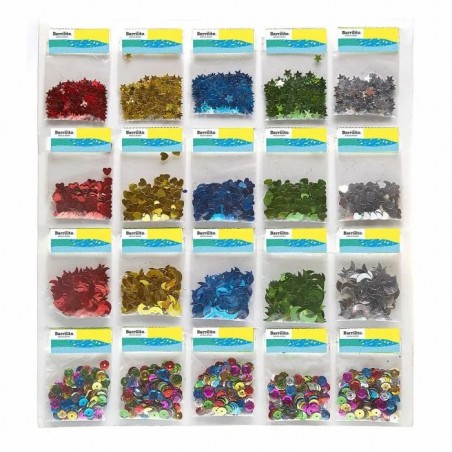 DIAMANTINA Y FIGURAS BOLSITA 3GR VARIOS MODELOS BARRILITO  69177