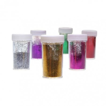 DIAMANTINA 1 FRASCO BARRILITO VARIOS COLORES DYA24M  120009