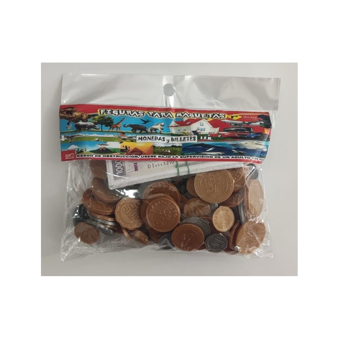 FIGURAS 99 MONEDAS Y BILLETES C/150 144365