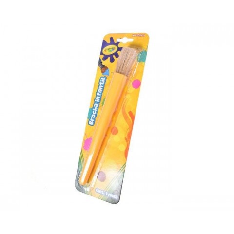 BROCHA INFANTIL CRAYOLA 08-0208 BLISTER C/1 133453