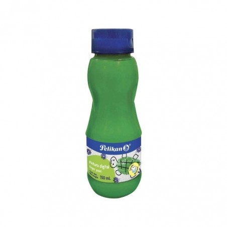 PINTURA DIGITAL PELIKAN VERDE 150 ML. LAVABLE 88840