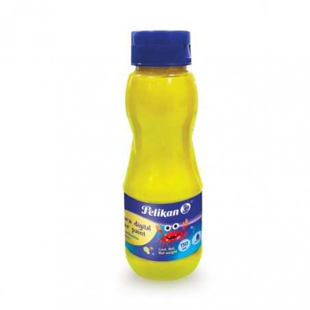 PINTURA DIGITAL PELIKAN AMARILLO 150 ML. LAVABLE 88833