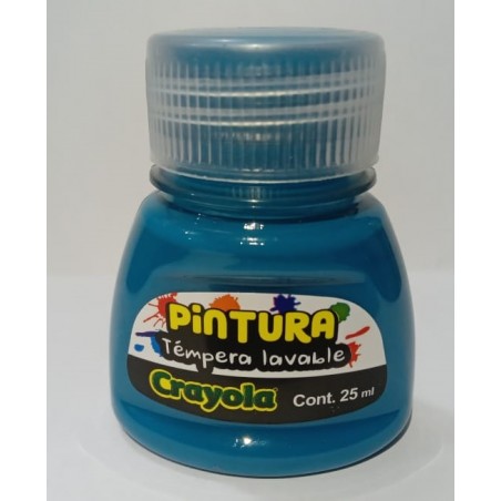 PINTURA TEMPERA CRAYOLA 54-2548 TURQUESA 25ML 88884