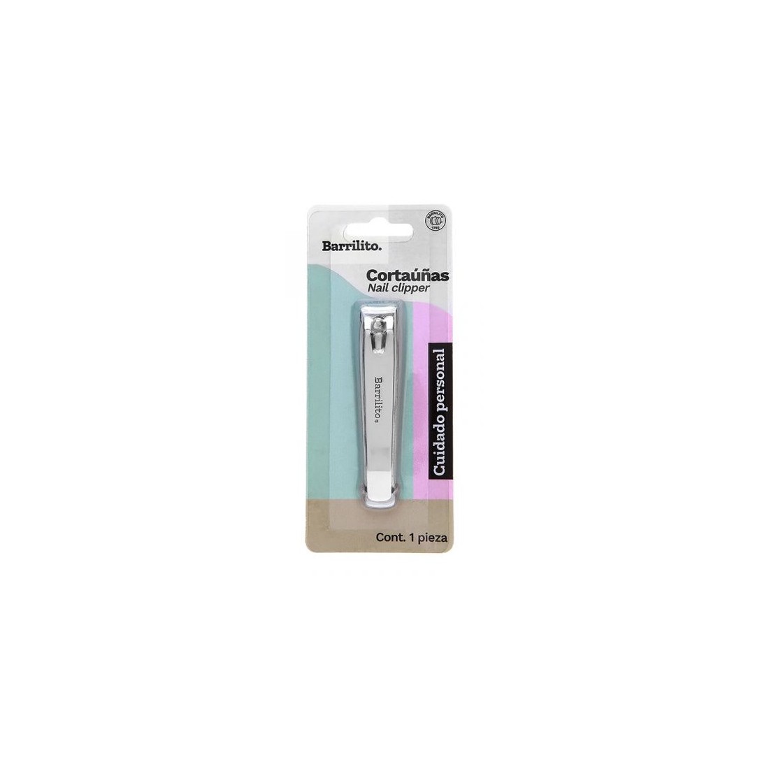 CORTA UÑAS GRANDE BARRILITO 610AB BL/1 129511