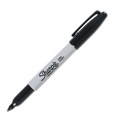 MARCADOR PERM P/FINO SHARPIE NEGRO 17813 133857