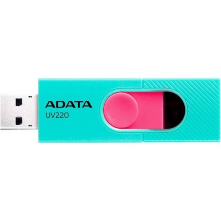 MEMORIA USB ADATA UV220 32 GB TURQUESA/ROSA