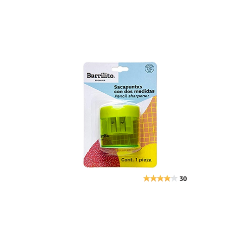SACAPUNTAS C/DEPOSITO BARRILITO SPT36B PLASTICO 77494