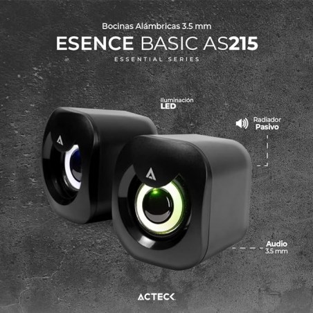 BOCINAS ACTECK ESENCE BASIC AS215