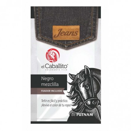PINTURA COLORANTE EL CABALLITO SOBRE 20GRS NEG. MEZC. 136409