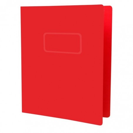 CARPETA C/PALANCA FORTEC PRESSBOARD CARTA C/2 ROJO 76260