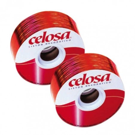 ROLLO LISTON A-9 CELOSA HOLOGRAFICO RAIN ROJO 121478