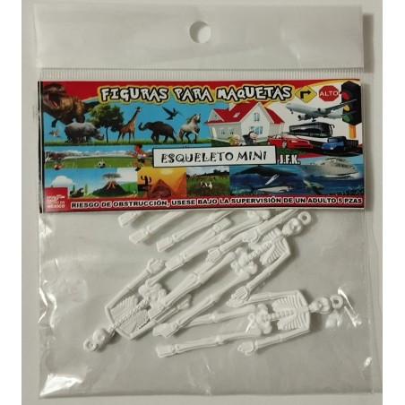 FIGURA P/MAQUETA ESQUELETO MINI BL/5  144330