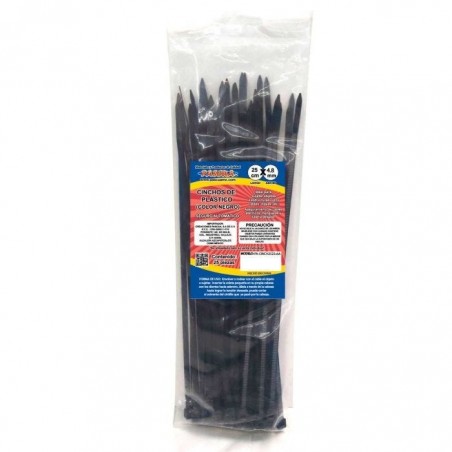 CINCHOS DE PLASTICO PASCUA 1525 25CMSX25 B/25 NGO. 134612