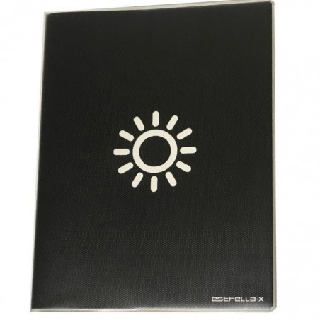 CUADERNO A5 ESTRELLA 6569 CUBIERTA PLAST. COSIDO 80 H. 49180