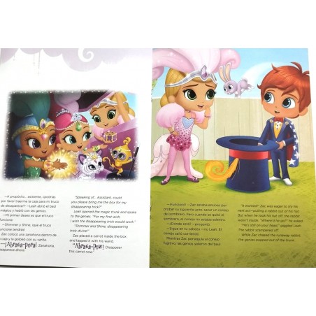 CUENTOS LAROUSSE BILING. SHIMMER&SHINE TRABAJO EN EQ. 142178