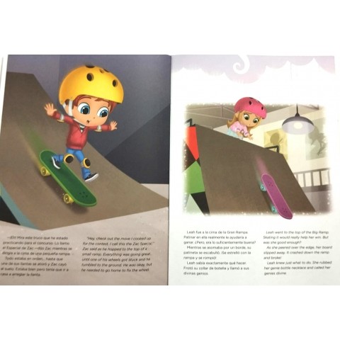 CUENTOS LAROUSSE 5186 BILINGUE SHIMMER&SHINE VOLUNTAD 142178