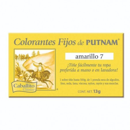 PINTURA COLORANTE EL CABALLITO SOBRE 13 GRS. AMARILLO 136408