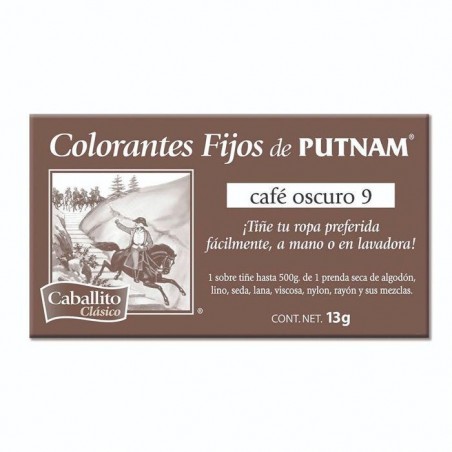 PINTURA COLORANTE EL CABALLITO SOBRE 13 GRS. CAFE OBS. 13640