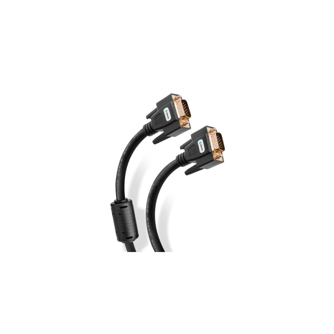 CABLE VGA REFORZADO FILTRO DE FERRITA DE 3.6M STEREN STE-507