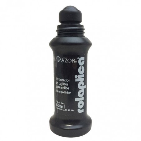 TINTA ROLAPICA 587 NEGRO SELLO 60CC 50803
