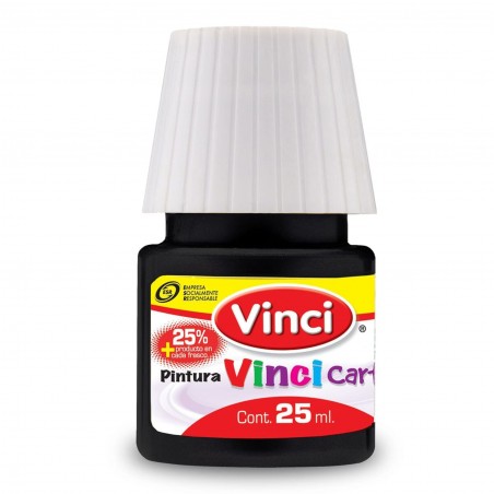 COLORES P/CARTELES VINCI 1031000 25ML NEGRO BUJIA 88804